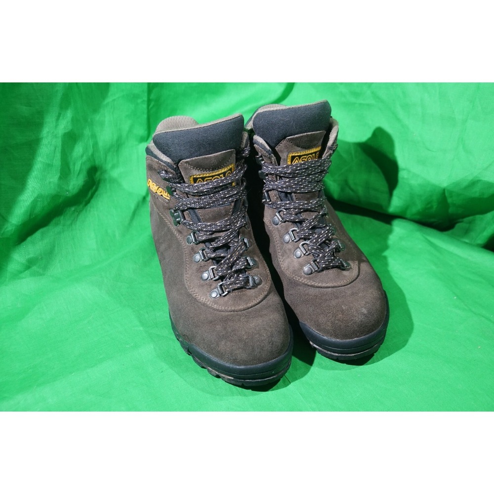 Asolo Boots Mens UK 6 / US Womens 7.5 Brown Rainier Plus Leather Walking Hiking - Picture 2 of 11